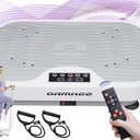 Vibration Plate Exercise Machine, Power Waver Vibration Plate Platform for Lymphatic Drainage, 9 Modes Whole Body Workout Vibrating Fitness Platform for Weight Loss & Shaping (A-2)