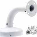 250mm/10 Security Camera J Type Wall Mount Bracket, Dome Camera Mount Universal Camera Wall Mounting Bracket/IP Camera for CCTV Surveillance Camera