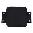 Boxing Fighter Fitness Wall Punch Bag Training Square Focus Target Soft Pad Professional Quality PU Leather Foam Wall Mounted Punching Pad for Home Gym Training Black 20x20x10cm