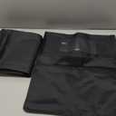 24 PCS Chair Pockets for Classroom, 22 x 20 Inch Extra Large Seat Sacks with Name Tags, Heavy-Duty Oxford Fabric Chair Organizers for School, Home, Office  Black