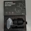 Upgraded 3200mAh Replacement Battery Compatible with Andis PowerGroom AGR,AGR+,BGR, BGRC Clippers, Type-C Fast Charge Kit(w/Adapter & Cable),Long-Lasting Power for Cordless Clippers (1 Pack)