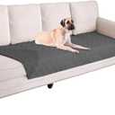 Ameritex Waterproof Blanket Reversible Dog Bed Cover Pet Blanket for Furniture Bed Couch Sofa (30x90 Inch (Pack of 1), Darkgrey)