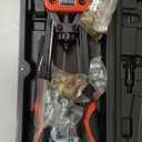 KOOPOOL 14" Rivet Nut Tool Kit, Heavy-Duty Rivnut/Nutsert Tool with 7 Mandrels (M6, M8, M10, 1/4"-202, 5/16"-18, 3/8"-16) & 70 Rivet Nuts, Rugged Rivnut Tool Kit with Carrying Case (14")