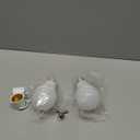 Neporal LITE Emergency Rechargeable Light Bulbs A19, Light Up to 48 hrs, Battery Operated Light Bulb, 5000K E26 LED Bulb, Emergency Lights for Home Power Failure (Daylight-2PK, 12, Watts)