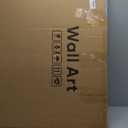 Framed Square Tree of Life Wall Art, Blue Gold Modern Money Tree Painting Prints, Minimalist Elegant Luxury Abstract Tree Artwork for Living Room Bedroom Kitchen Hallway Office Home Decor, 30x30 Inch