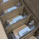 [10-Pack] Glass Meal Prep Containers with Lids, MCIRCO Food Storage Containers with Snap Locking Lids, Airtight Lunch Containers, Microwave, Oven, Freezer and Dishwasher (gray)