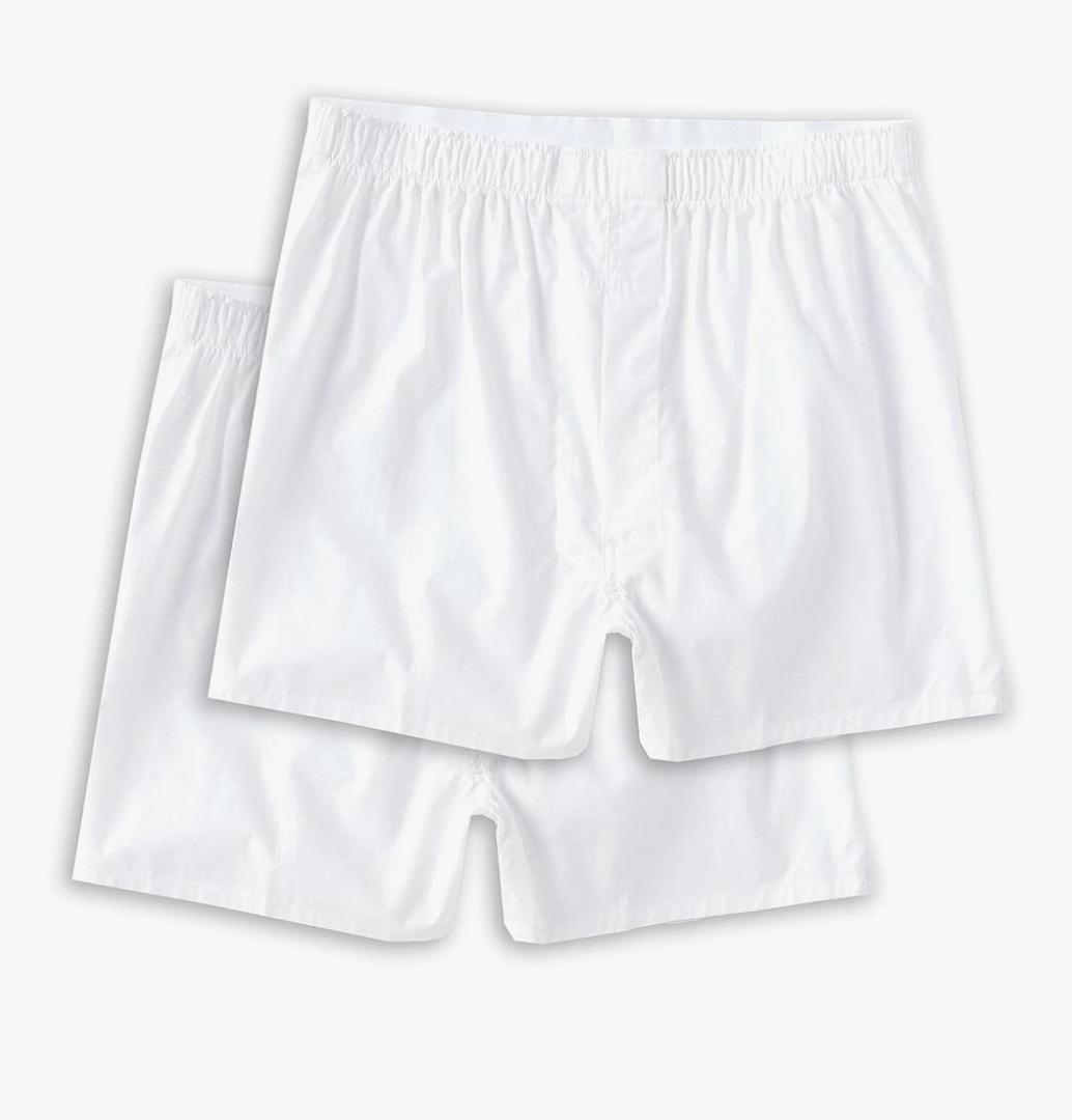 Roundtree & Yorke Premium Men's Big and Tall Full-Cut Boxers, 100% Combed Cotton, 2-Pack Boxer Shorts, Small