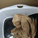 Arm & Hammer Rimmed Cat Litter Box with High Sides and Microban, Made in USA