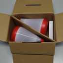 Eveready LED Camping Lantern X-250 (2-Pack), Super Bright Tent Lights, Rugged Water Resistant LED Lanterns, 100 Hour Run-time (Batteries Included), Red and Black