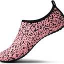 SEEKWAY Water Shoes Women Men Adult Quick-Dry Aqua Socks Barefoot Non Slip for Beach Swim River Pool Lake surf Black SK002(U) 38/39
