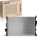 A-Premium Engine Coolant Radiator Assembly Compatible with Ford Escape 2013-2016, Transit Connect 2014-2018, 1.6L 2.0L 2.5L