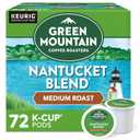 Green Mountain Coffee Roasters Nantucket Blend, Single-Serve Keurig K-Cup Pods, Medium Roast Coffee Pods, 72 Count (EXP 04/06/28)