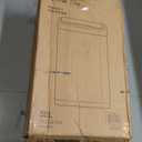 EKO Mirage-T 50 Liter / 13.2 Gallon Touchless Rectangular Motion Sensor Trash Can, Brushed Stainless Steel Finish