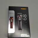 Hair Clippers for Men Professional Clippers for Men Cordless&Corded Barber Clippers for Hair Cutting & Grooming, Rechargeable Hair Trimmer Kit for Household (Red)