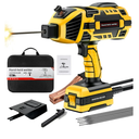 Handheld Welding Machine 110V 120A Portable Electric Welder Machine ARC Welder Gun with IGBT Inverter 5 Variable Current Adjustment for 3/32"-1/8" Welding Rod Tool