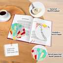 2 x Thornbloom Stained Glass Bookmarks for Women, Cute Shell Book Mark - Perfect Gift for Book Lovers, Teachers, Women