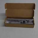 12 Inch Heavy Duty Metal Gate Pull Handles Pack of 2, Modern Black Iron Door Handle for Barn, Garden, Fence, Sheds Door, Cabinet Closet Door Pulls