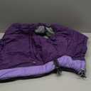 IDOMIK Warm Dog Coat with Harness, Waterproof Reflective Dog Jackets for Small Medium Large Dogs, Fleece High Collar Winter Jacket with Zipper, Pet Winter Snowsuit Clothes for Cold Weather,Purple 3XL (3XL(Neck Girth:26.8"))