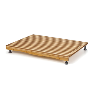 Bamboo Stovetop Cover & Countertop Cutting Board with Adjustable Legs, Dual-purpose Chopping Board for Gas Electric Stove Burner, Workspace Block Cover for RV Camping Camper