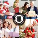 APEKX Warm Cup Coffee Mug Warmer Set - Smart Stable Constant Temperature 131F, 15W Wireless Charging, 12.8 oz Capacity - Supports USB-C Interface, Automatic Power On/Off Function (4 H). (Black)