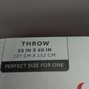 Sunbeam Royal Luxe Walnut Heated Personal Throw Blanket, Cozy-Warm, Adjustable 3 Heat Settings, 50x60