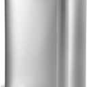 QUALIAZERO 50L/13Gal Heavy Duty Hands-Free Stainless Steel Commercial/Kitchen Step Trash Can, Fingerprint-Resistant Soft Close Lid Trashcan, 50L / 13 GAL