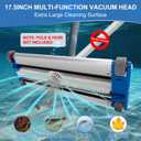 Heavy Duty Pool Vacuum Head, 13.5 in Aluminum Body, Weighted | Fits 1.5 in hoses; deep-cleans inground and above-ground pools, including vinyl liners, floors, steps and corners