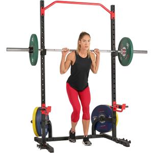 Sunny Health & Fitness Multifunctional Strength Training Home Gym  Complete Workout Equipment with Training Attachments, Optional Squat Stand, Power Rack Cage, Adjustable Incline Bench