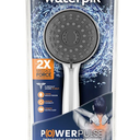 Waterpik 6-Mode PowerPulse Massage Hand Held Shower Head, Chrome