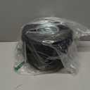 AR-PRO (2-Pack) 10-Inch Solid Rubber Tire Wheels - Replacement 4.10/3.50-4" Flat Free Tire with 5/8" Bearings, 2.2" Offset Hub - Compatible with Hand Truck, Wheelbarrow, Dolly, Gorilla Carts (Silver)