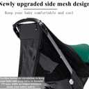 Snap-on Baby Stroller Sun Shade Compatible with Doona, Breathable 360 Full Coverage Sun Protection Canopy, Functional Anti-UV Stroller Blackout Cover Shield Sun Cover Shade fit Doona