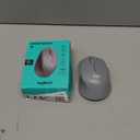 Logitech M330 Silent Wireless Mouse, 2.4GHz with USB Receiver, Optical Tracking, Quiet & Lightweight, Long Battery Life, for PC, Mac, Laptop, Chromebook - Grey
