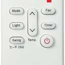 Replacement Remote Control for LG Portable Air Conditioner 810900659A,810900659,Compatible with LP0621WSR,LP0721WSR,LP1420BHR,LP1021BHSM,LP1021BSSM,LP1420BSR,LP1020WSR,LP1220GSR,LP0821GSSM,LP0820WSR