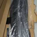 Amazon Basics Ergonomic Wireless Keyboard and Mouse Combo for Comfortable PC and Laptop Use, 2.4 GHz USB, Black