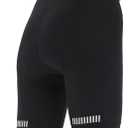 NOOYME Womens Bike Shorts for Cycling with 3D Padded Women Cycling Shorts (Black, S)
