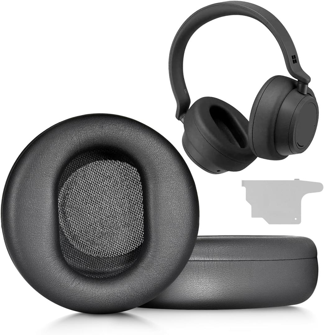 Ear Pads Replacement Compatible with Microsoft Surface GEN I Headphone earpads Ear Pads for Microsoft Surface GEN II Ear Cushions Cups (Black)