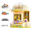 Claw Machine for Kids with Toys Inside, Mini Vending Machine Candy Prize Grabber with LED Light and Adjustable Music, Arcade Games Machines for Home 3+ Year Old Boys and Girls(Green)