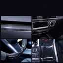 6D Carbon Fiber Vinyl Self Adhesive Film Wrap Roll Bubble Free Air Release Technology DIY Wrap Film for Motor Interior (1ft x 10ft, PVC)
