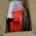 Retractable Air Hose Reel, 1/4 in x 50 FT Hybrid Polymer Hose, Air Compressor Hose Reel with 5 ft Lead in, Ceiling/Wall Mount Enclosed Air Reel, 180 Swivel Mount, Red/Black