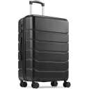 Carry-On Luggage Hard Shell Rolling Suitcase Travel Lightweight with Wheels