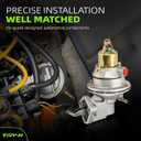 42725A3 Fuel Pump Compatible with MerCruiser MC120 140 MC165 MC170 MC180 MC190 MC470-1 MC488 OMC Volvo Penta 2.5L 3.0L 3.7L 3.0LX Engine Replace 3854858 42725A3 18-7282 9-35422 509407 8m0073435