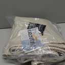 KOZYFLY Runners for Hallways 2x7 ft Washable Kitchen Runner Non Slip Rubber Backed Hall Runners Cotton Entryway Runner Rugs Floor Carpet for Indoor Backdoor Bedroom Kitchen, Ivory/Khaki