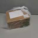 Heavy Duty Stem Caster Wheels Double Bearing PU Castors No Noise Swivel Casters M8-1.25x25mm 4 Packs with Dual Locking (4 Inch,With Brake)