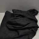 Joyshop Mens Halloween Witch Cosplay Robe Costume Adult Hooded Cloak Cape, Black, 4XLarge