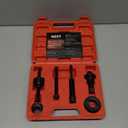 Orion Motor Tech Power Steering Pump Pulley Puller Installer Tool Set, Pump Pulley Remover Installer Tools Compatible with Ford, GM, and Chrysler (Red)