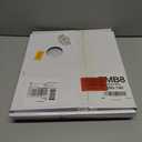 The Tiles Plaza Rhombus Backsplash Tile for Kitchen Peel and Stick, Stone Composite Self Adhesive Tiles, 3D Cube Wall Tile for Kitchen, 12 x 13 Inch 10 Sheets White