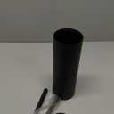 BGL Stainless Steel Toilet Brush with Holder, 2 Black Bristle Heads