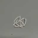 2 Pairs AirPods Ear Hooks for AirPods Pro 2, AirPods Pro, AirPods 4, 3, 2 & 1, Upgraded Anti Slip Sports Clip Hooks for AirPods 1, 2, 3, 4,Pro, Pro 2  White