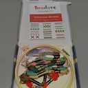 Bradove Beginner Embroidery Kit for Adults Kids, Learn to Embroider 37 Stitches and 13 Cute Patterns, Beginner Embroidery Practice