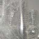 Prestee 100 Pack Clear Plastic Champagne Flutes - 4.5 oz Durable Disposable Champagne Glasses for Parties, Weddings, Toasting and Large Celebrations - Elegant Wine Glasses Stemware for Easy Cleanup